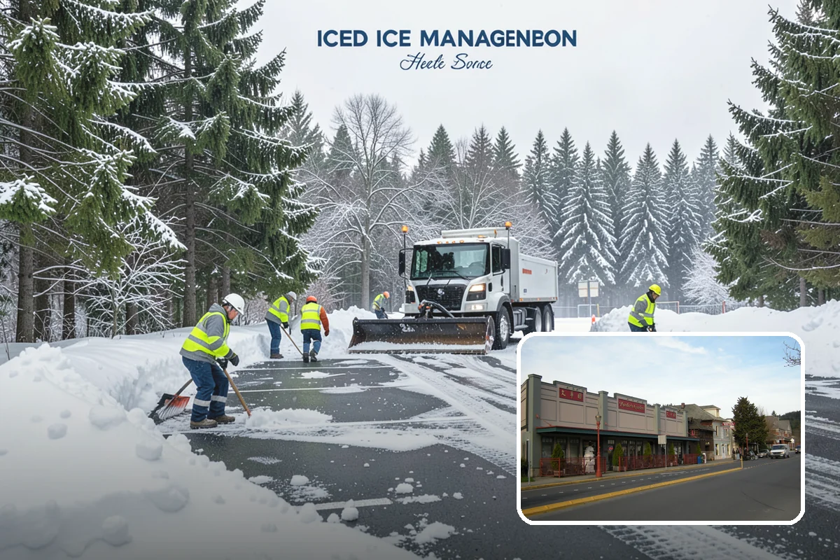 Winter Property Monitoring in Issaquah, King County, WA - Catches ice risk before snow even falls