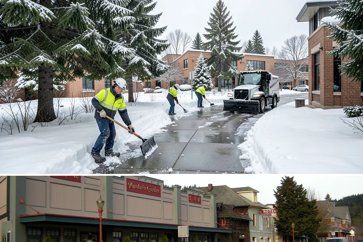 Winter Property Monitoring in Issaquah, King County, WA - Runs continuously through the winter season when overnight refreeze and sudden storms are the biggest threats.