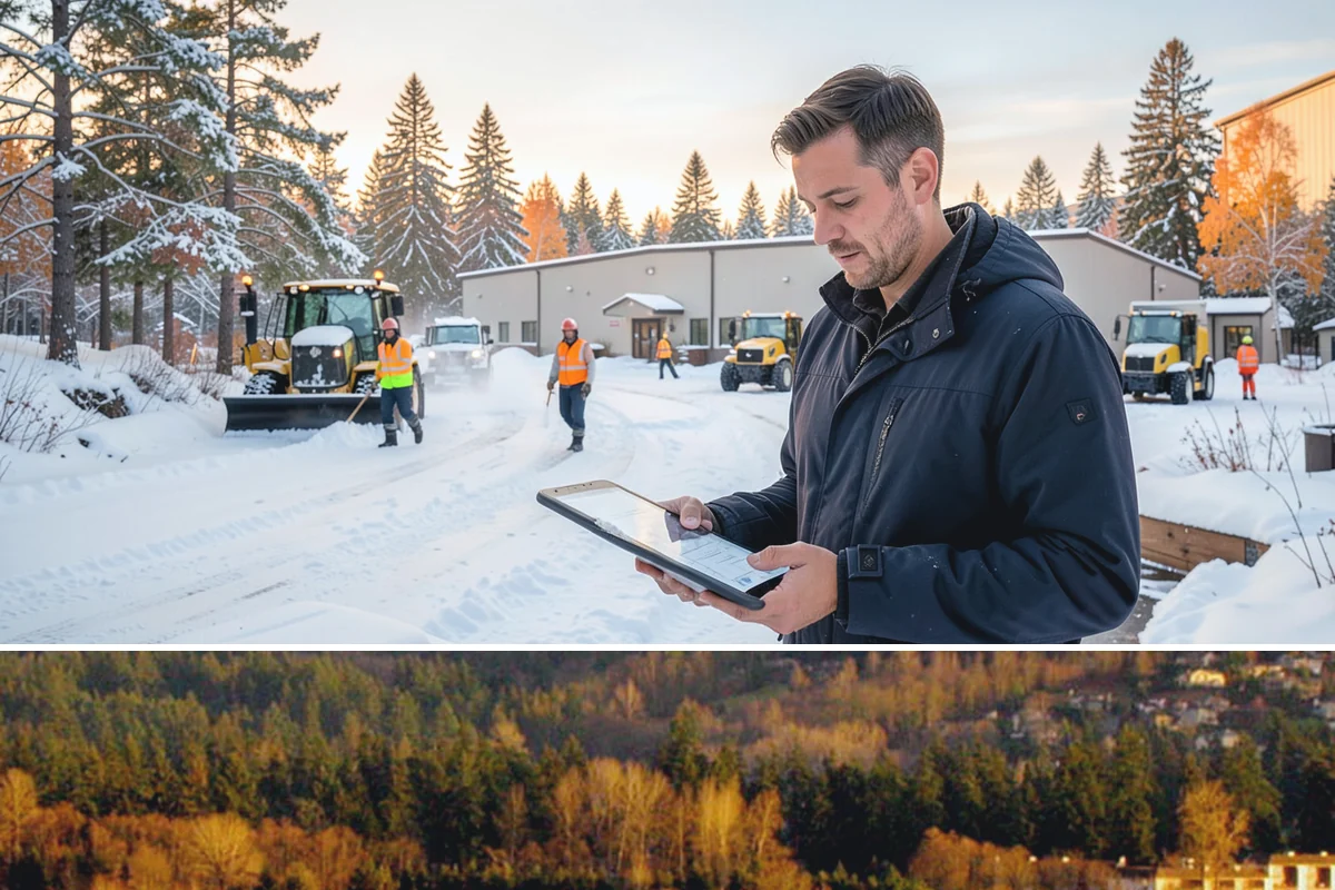 Winter Property Monitoring in Kenmore, King County, WA - Runs continuously through the winter season when overnight refreeze and sudden storms are the biggest threats.