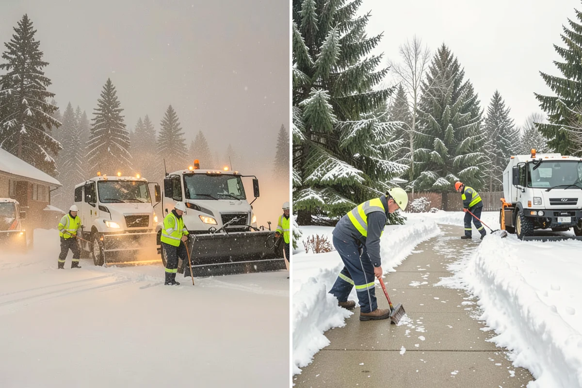 Winter Property Monitoring in Kent, King County, WA - Set the property zones and risk points to watch