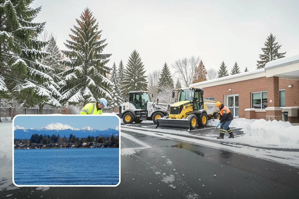 Winter Property Monitoring in Lake Stevens, Snohomish County, WA - Catches ice risk before snow even falls