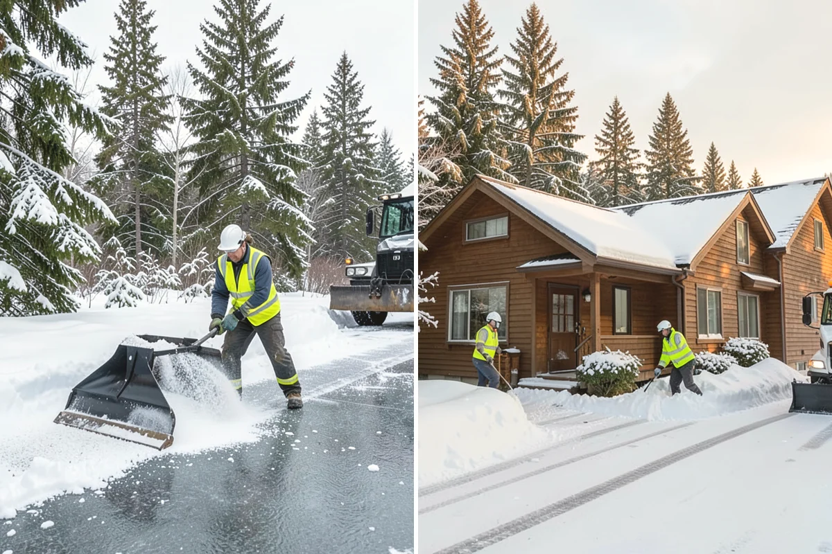 Winter Property Monitoring in Lake Stevens, Snohomish County, WA - Set the property zones and risk points to watch