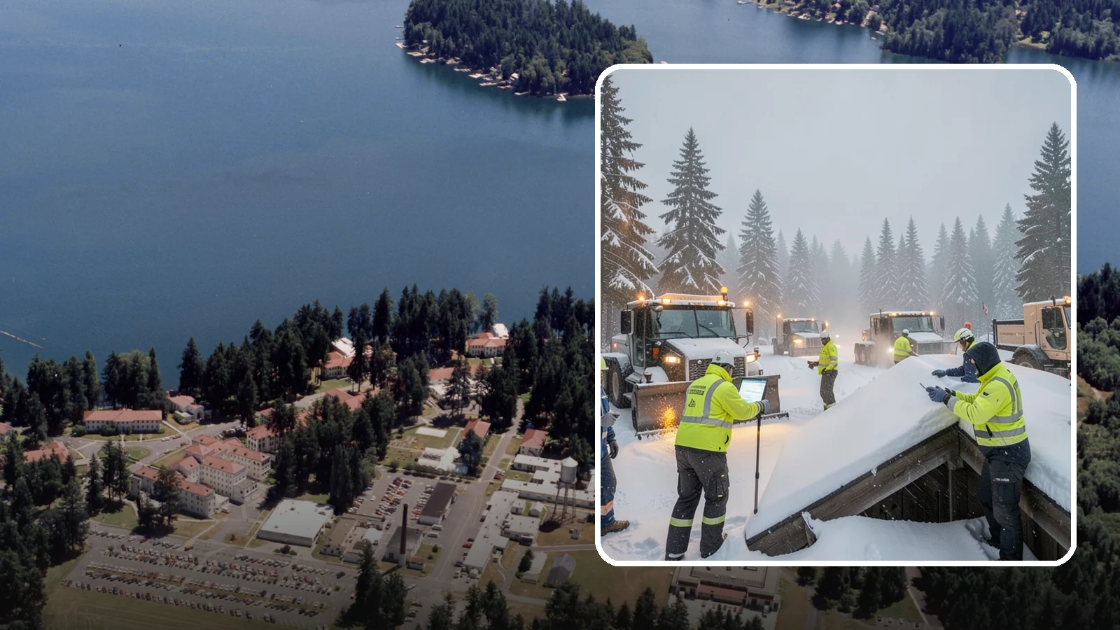 Winter Property Monitoring in Lakewood, Pierce County, WA - We monitor your Western Washington property through winter, watching conditions and forecasts to act before problems form.
