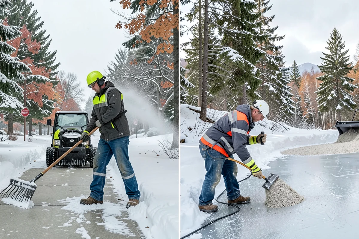 Winter Property Monitoring in Lyman, Skagit County, WA - Set the property zones and risk points to watch
