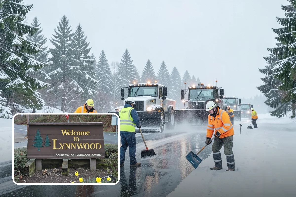 Winter Property Monitoring in Lynnwood, Snohomish County, WA - Catches ice risk before snow even falls