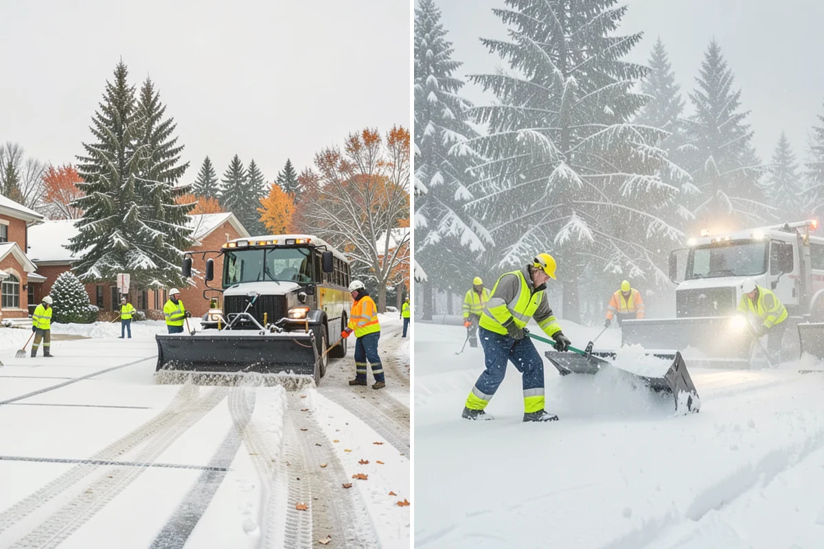 Winter Property Monitoring in Lynnwood, Snohomish County, WA - Set the property zones and risk points to watch