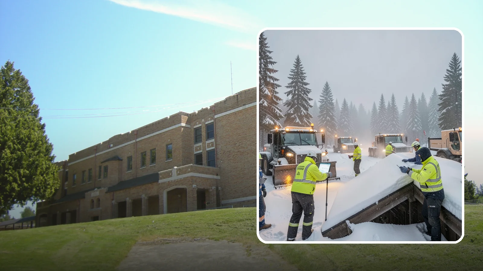 Winter Property Monitoring in Maple Valley, King County, WA - We monitor your Western Washington property through winter, watching conditions and forecasts to act before problems form.