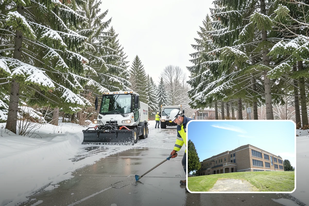 Winter Property Monitoring in Maple Valley, King County, WA - Catches ice risk before snow even falls