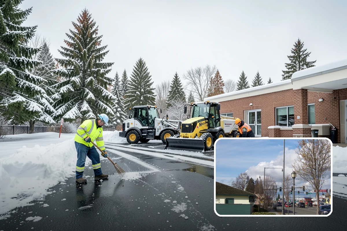 Winter Property Monitoring in Marysville, Snohomish County, WA - Catches ice risk before snow even falls