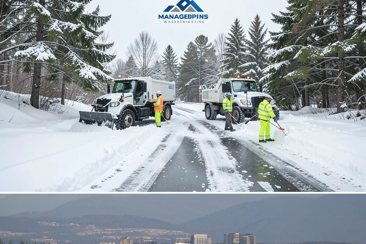 Winter Property Monitoring in Medina, King County, WA - Runs continuously through the winter season when overnight refreeze and sudden storms are the biggest threats.