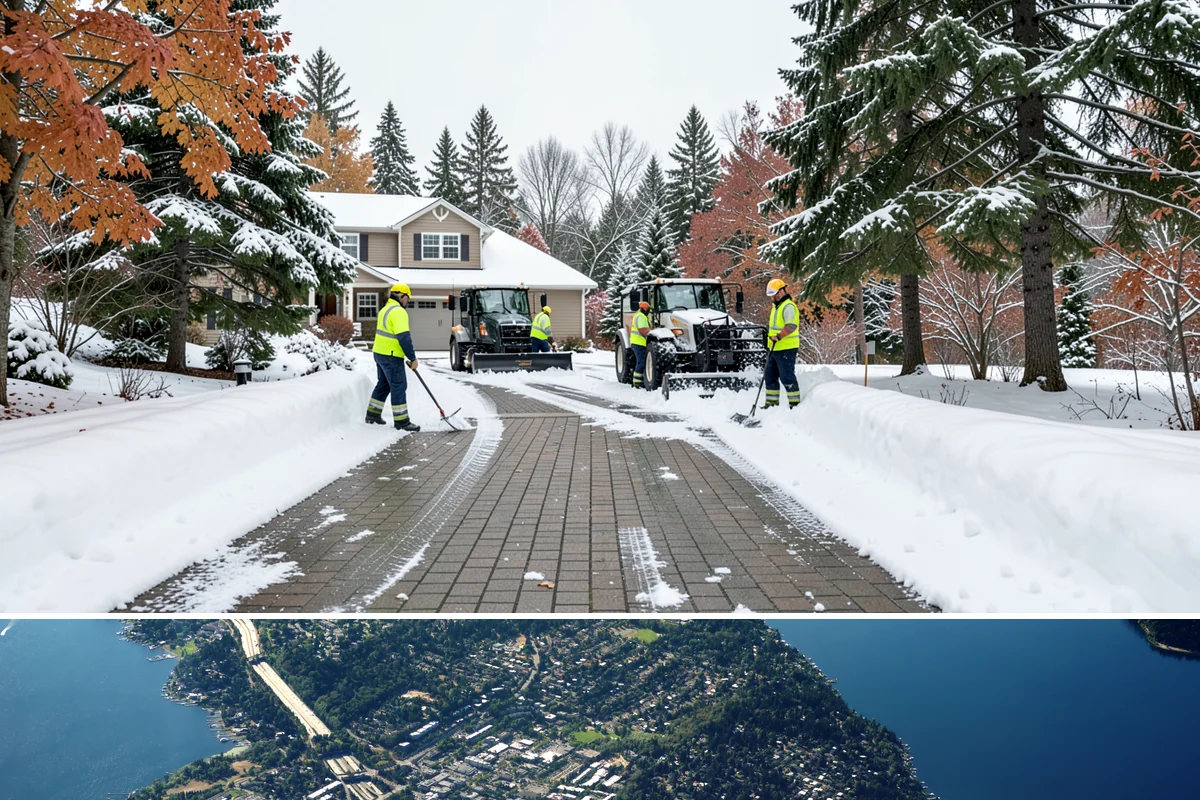 Winter Property Monitoring in Mercer Island, King County, WA - Runs continuously through the winter season when overnight refreeze and sudden storms are the biggest threats.