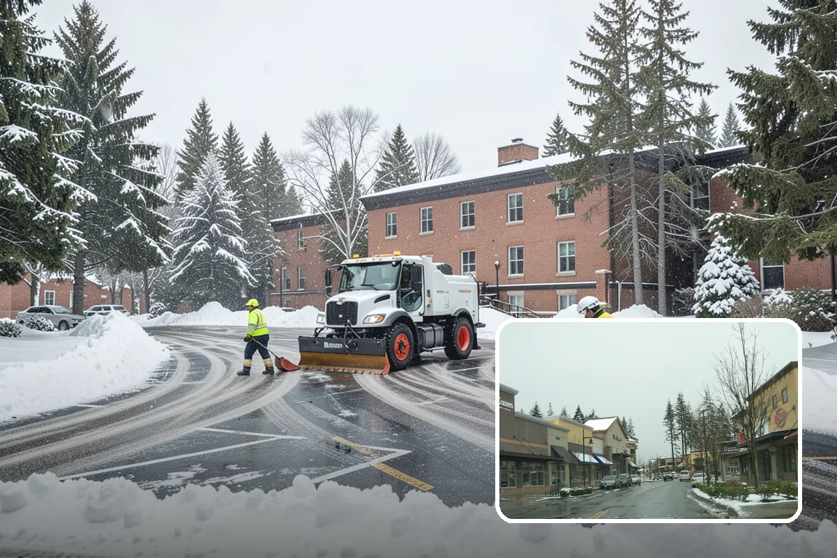 Winter Property Monitoring in Mill Creek, Snohomish County, WA - Catches ice risk before snow even falls