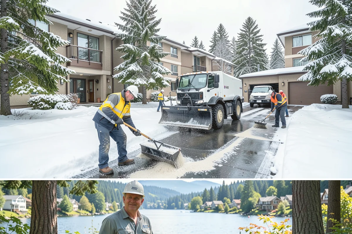 Winter Property Monitoring in Milton, King County, WA - Runs continuously through the winter season when overnight refreeze and sudden storms are the biggest threats.