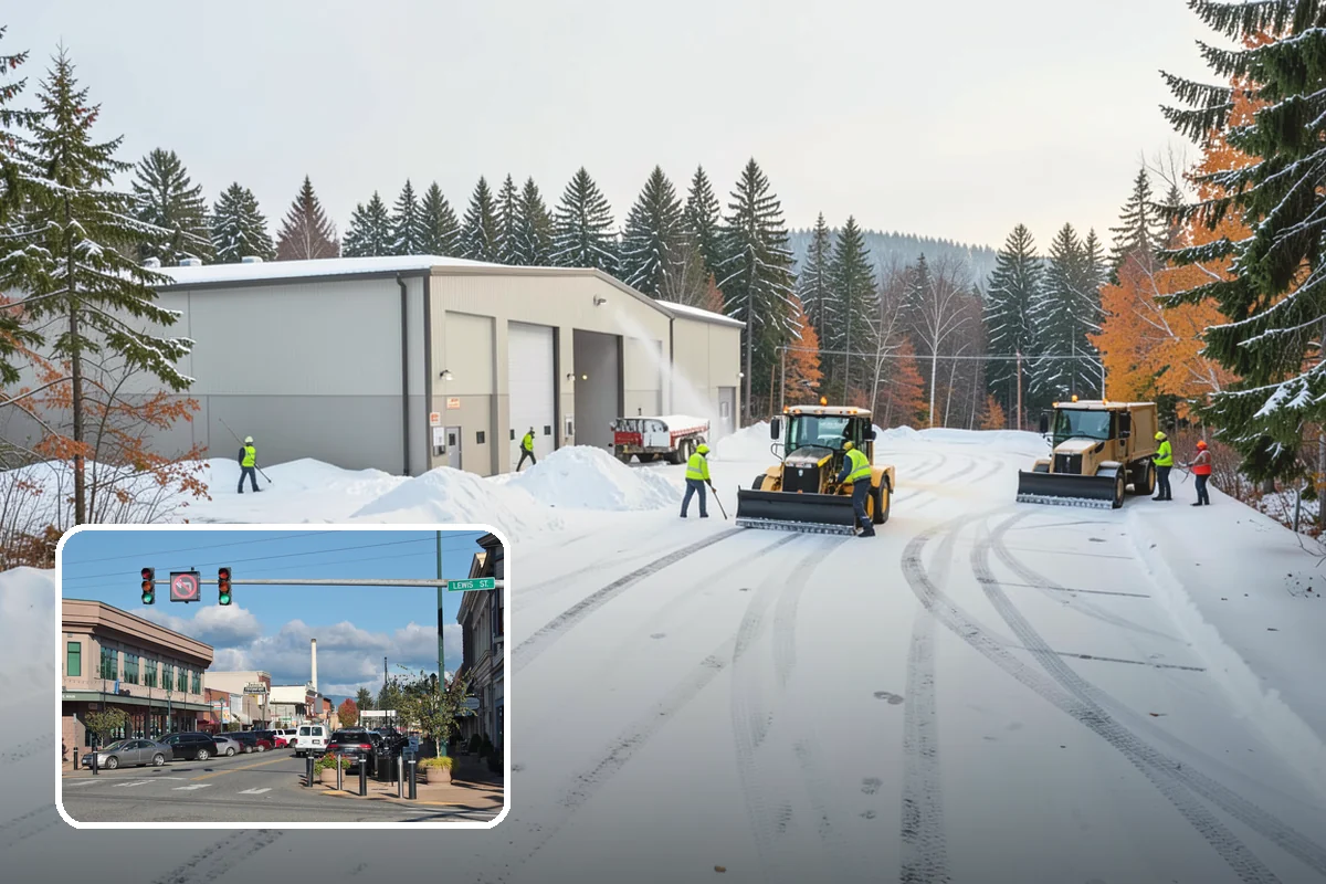 Winter Property Monitoring in Monroe, Snohomish County, WA - Catches ice risk before snow even falls