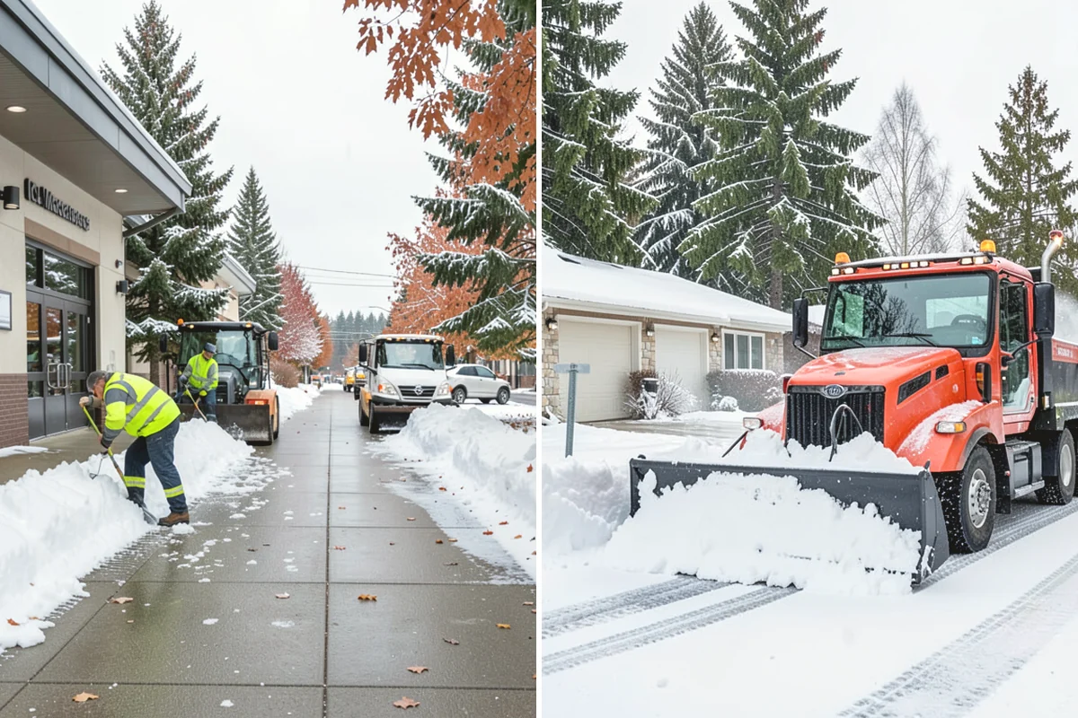 Winter Property Monitoring in Monroe, Snohomish County, WA - Set the property zones and risk points to watch