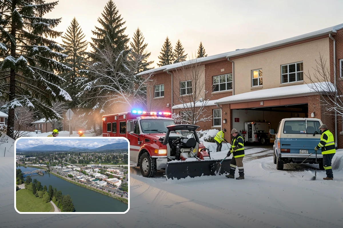 Winter Property Monitoring in Mount Vernon, Skagit County, WA - Catches ice risk before snow even falls