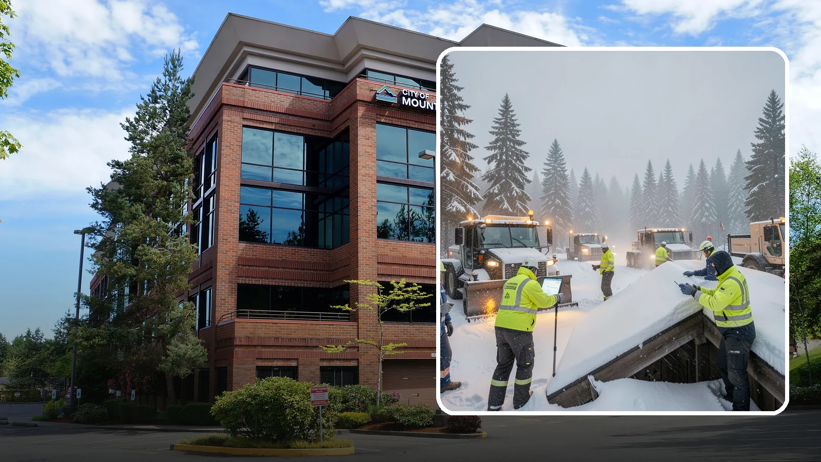 Winter Property Monitoring in Mountlake Terrace, Snohomish County, WA - We monitor your Western Washington property through winter, watching conditions and forecasts to act before problems form.