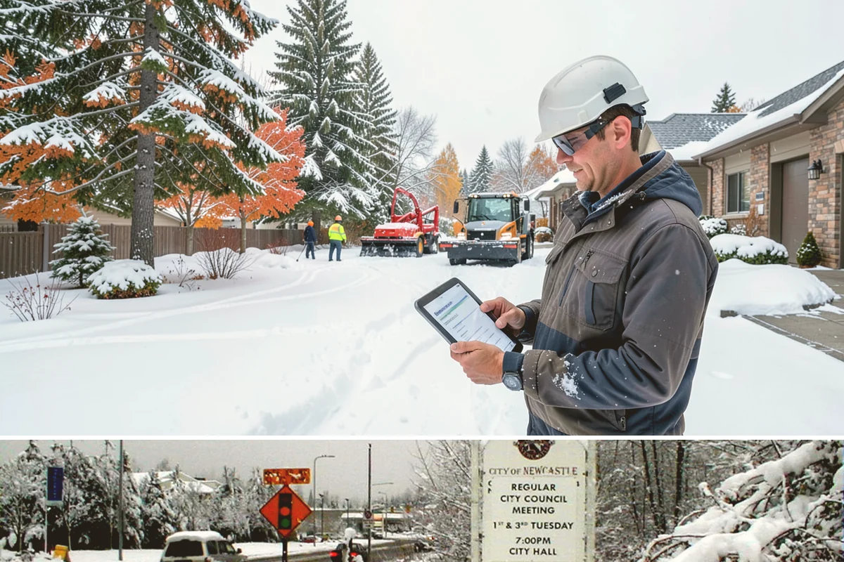 Winter Property Monitoring in Newcastle, King County, WA - Runs continuously through the winter season when overnight refreeze and sudden storms are the biggest threats.