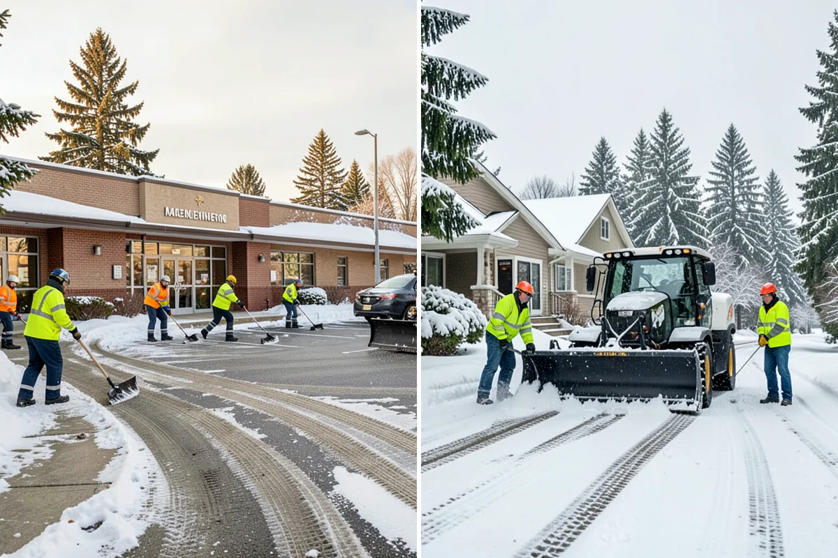 Winter Property Monitoring in Normandy Park, King County, WA - Set the property zones and risk points to watch