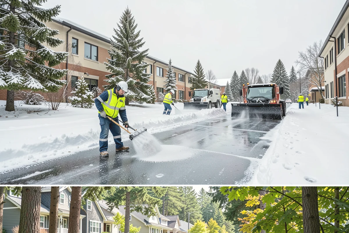 Winter Property Monitoring in Normandy Park, King County, WA - Runs continuously through the winter season when overnight refreeze and sudden storms are the biggest threats.