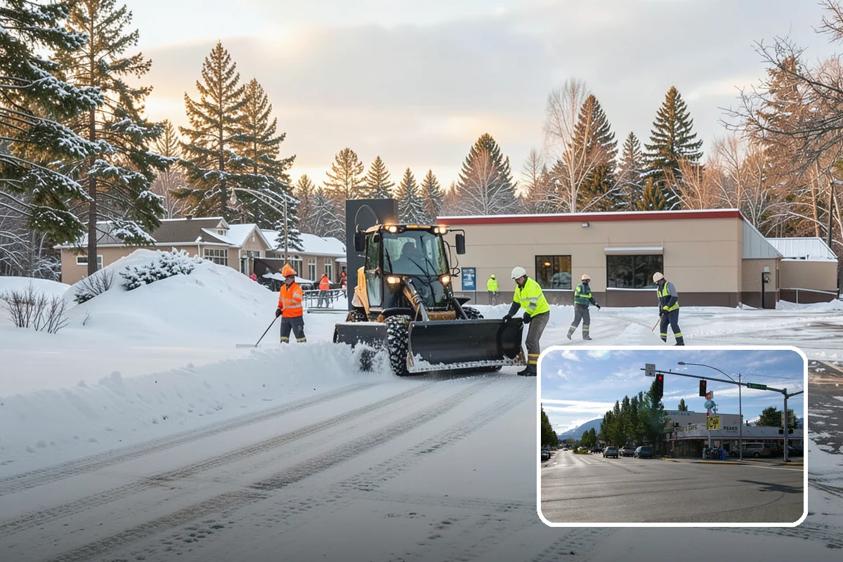 Winter Property Monitoring in North Bend, King County, WA - Catches ice risk before snow even falls