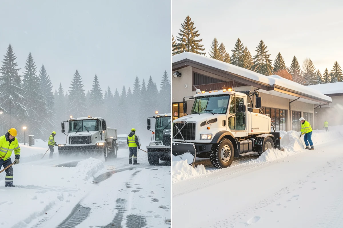 Winter Property Monitoring in Oak Harbor, Island County, WA - Set the property zones and risk points to watch
