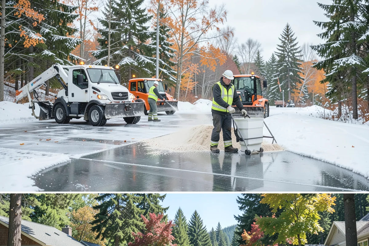 Winter Property Monitoring in Orting, Pierce County, WA - Runs continuously through the winter season when overnight refreeze and sudden storms are the biggest threats.