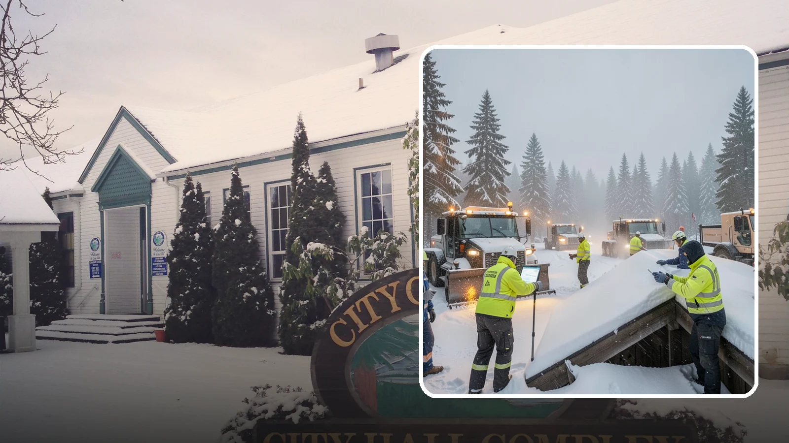 Winter Property Monitoring in Pacific, King County, WA - We monitor your Western Washington property through winter, watching conditions and forecasts to act before problems form.