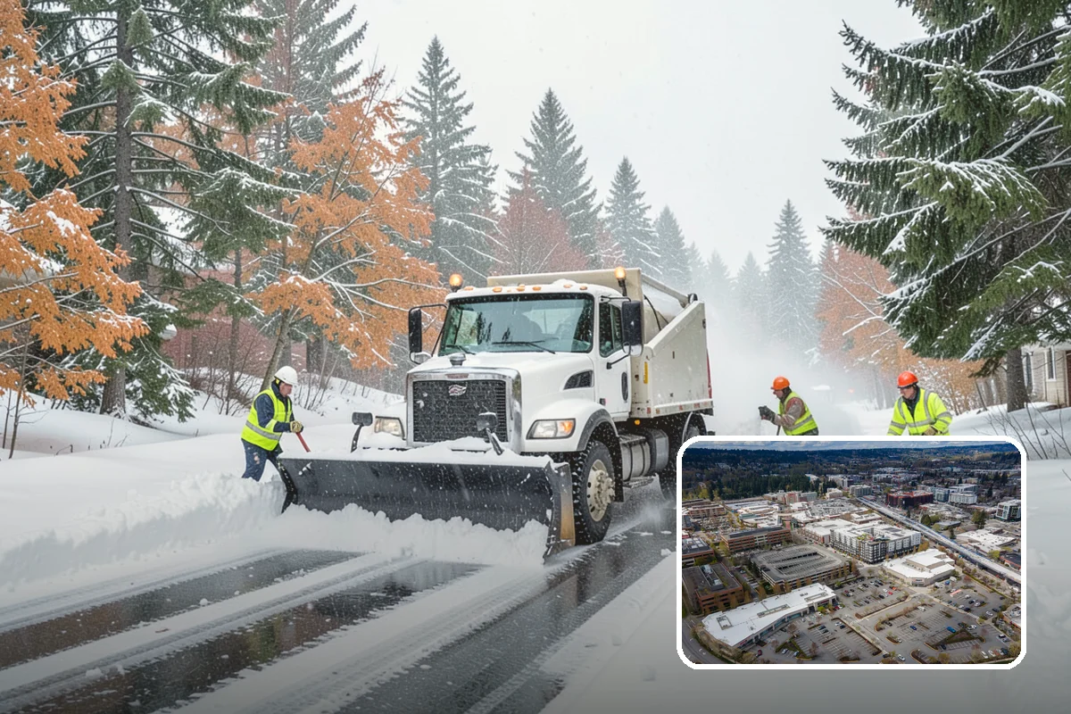 Winter Property Monitoring in Redmond, King County, WA - Catches ice risk before snow even falls