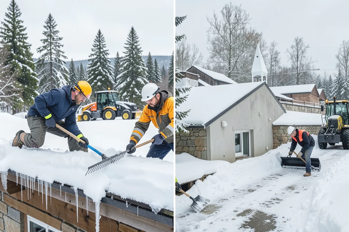 Winter Property Monitoring in Redmond, King County, WA - Set the property zones and risk points to watch