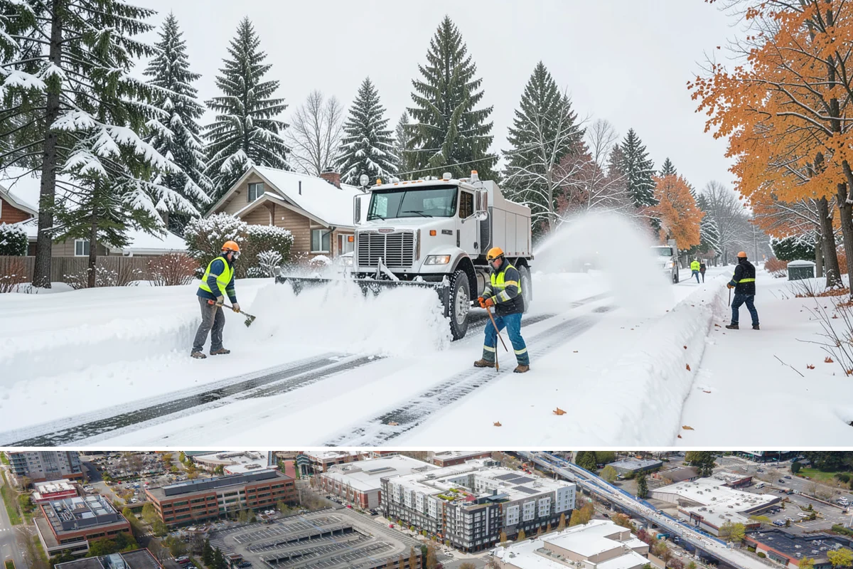 Winter Property Monitoring in Redmond, King County, WA - Runs continuously through the winter season when overnight refreeze and sudden storms are the biggest threats.