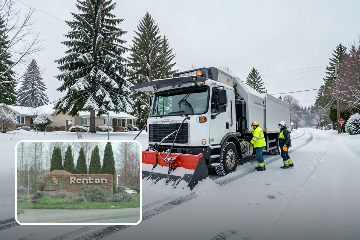 Winter Property Monitoring in Renton, King County, WA - Catches ice risk before snow even falls