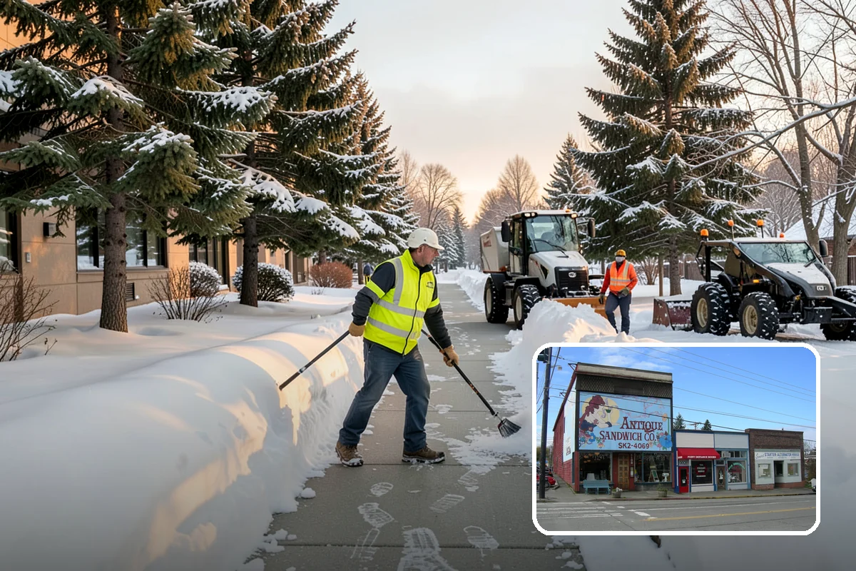 Winter Property Monitoring in Ruston, Pierce County, WA - Catches ice risk before snow even falls