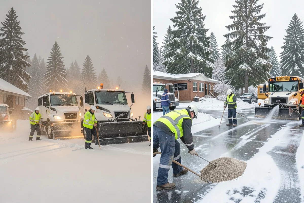 Winter Property Monitoring in Ruston, Pierce County, WA - Set the property zones and risk points to watch