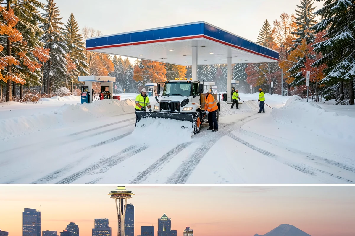 Winter Property Monitoring in Seattle, King County, WA - Runs continuously through the winter season when overnight refreeze and sudden storms are the biggest threats.