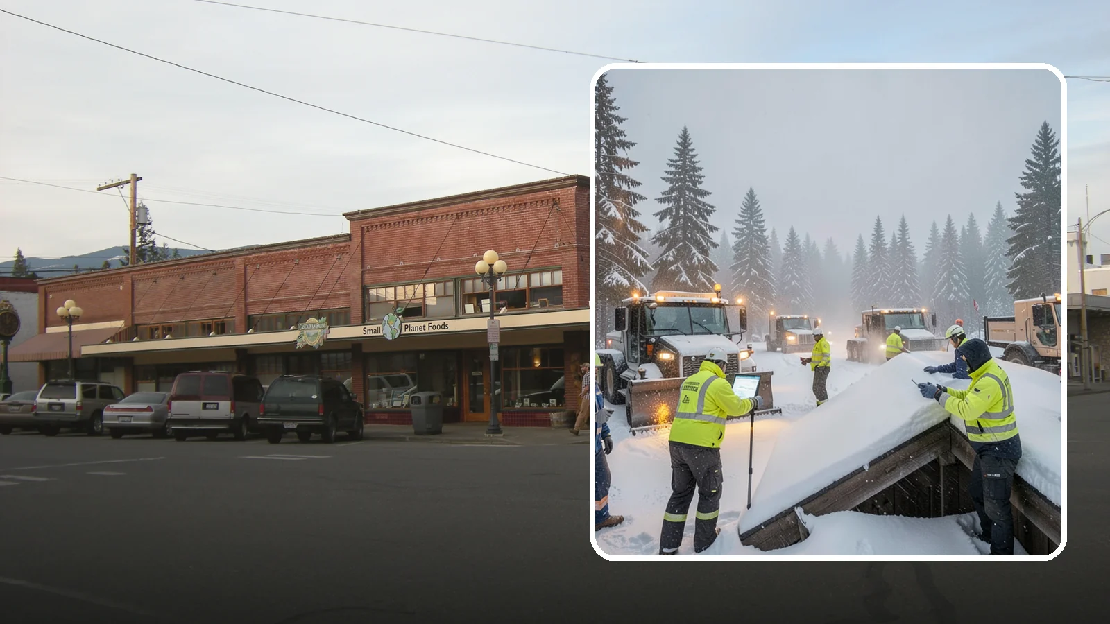Winter Property Monitoring in Sedro-Woolley, Skagit County, WA - We monitor your Western Washington property through winter, watching conditions and forecasts to act before problems form.