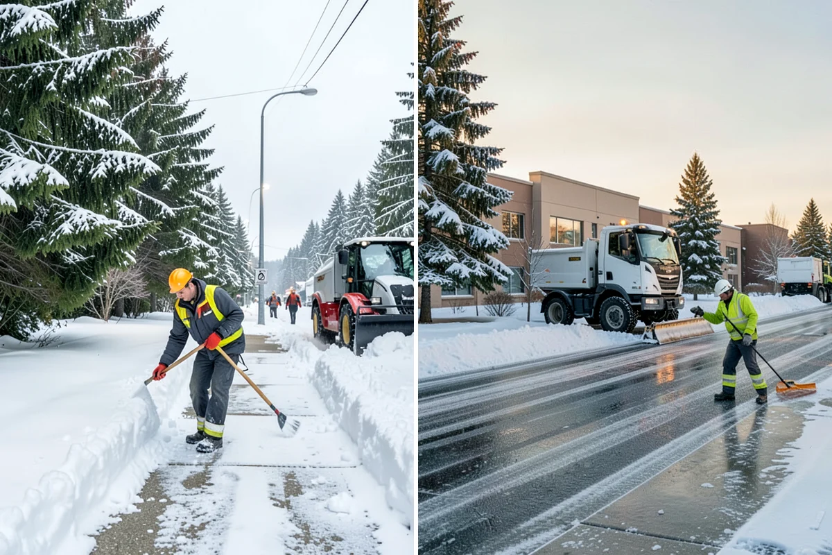 Winter Property Monitoring in Shoreline, King County, WA - Set the property zones and risk points to watch