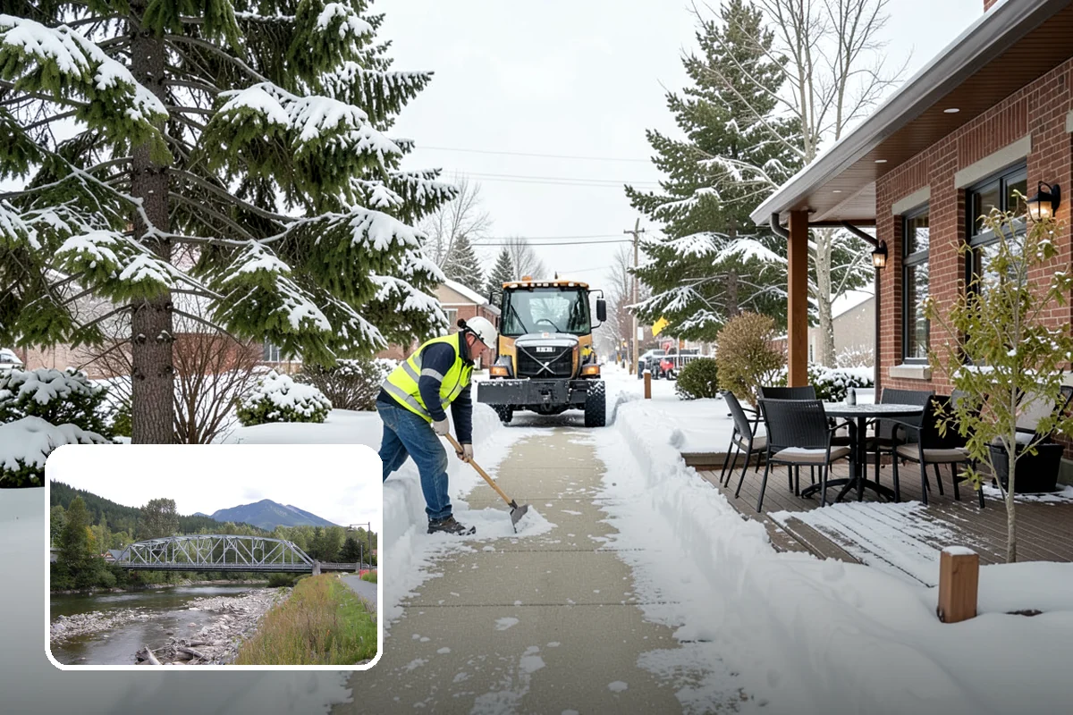 Winter Property Monitoring in Skykomish, King County, WA - Catches ice risk before snow even falls