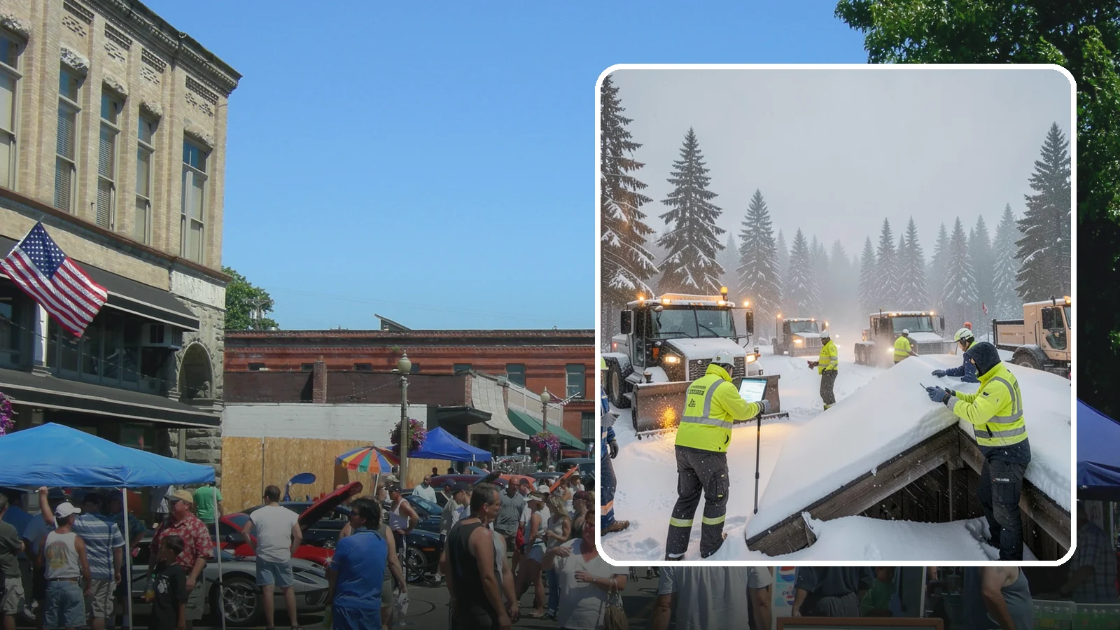 Winter Property Monitoring in Snohomish, Snohomish County, WA - We monitor your Western Washington property through winter, watching conditions and forecasts to act before problems form.