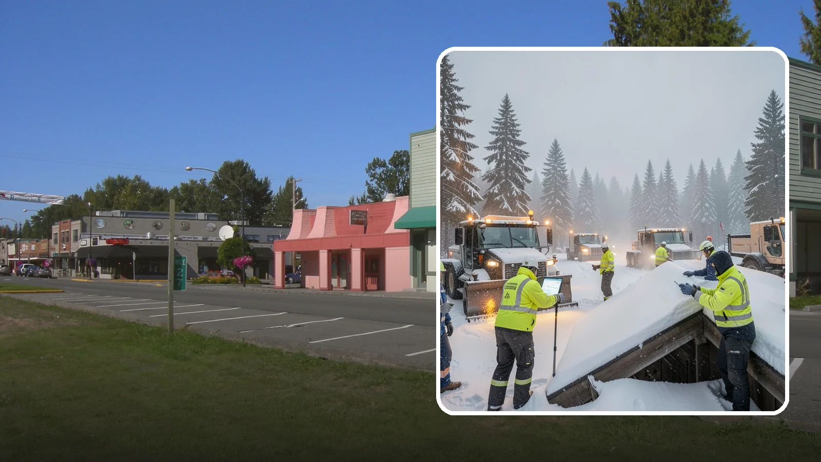 Winter Property Monitoring in Snoqualmie, King County, WA - We monitor your Western Washington property through winter, watching conditions and forecasts to act before problems form.