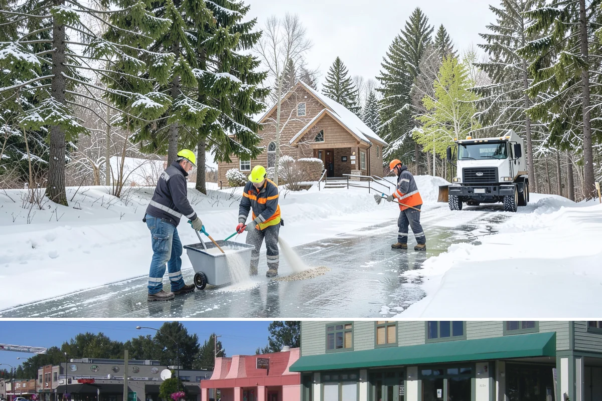 Winter Property Monitoring in Snoqualmie, King County, WA - Runs continuously through the winter season when overnight refreeze and sudden storms are the biggest threats.