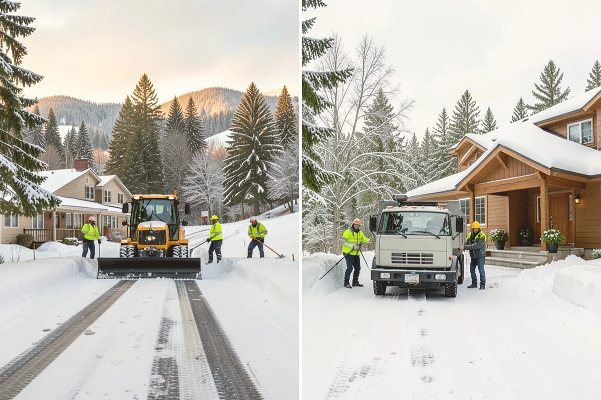 Winter Property Monitoring in Stanwood, Snohomish County, WA - Set the property zones and risk points to watch