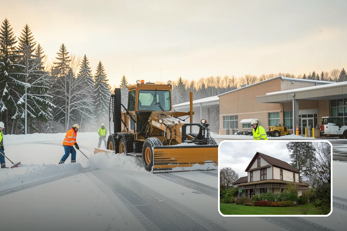 Winter Property Monitoring in Sumner, Pierce County, WA - Catches ice risk before snow even falls