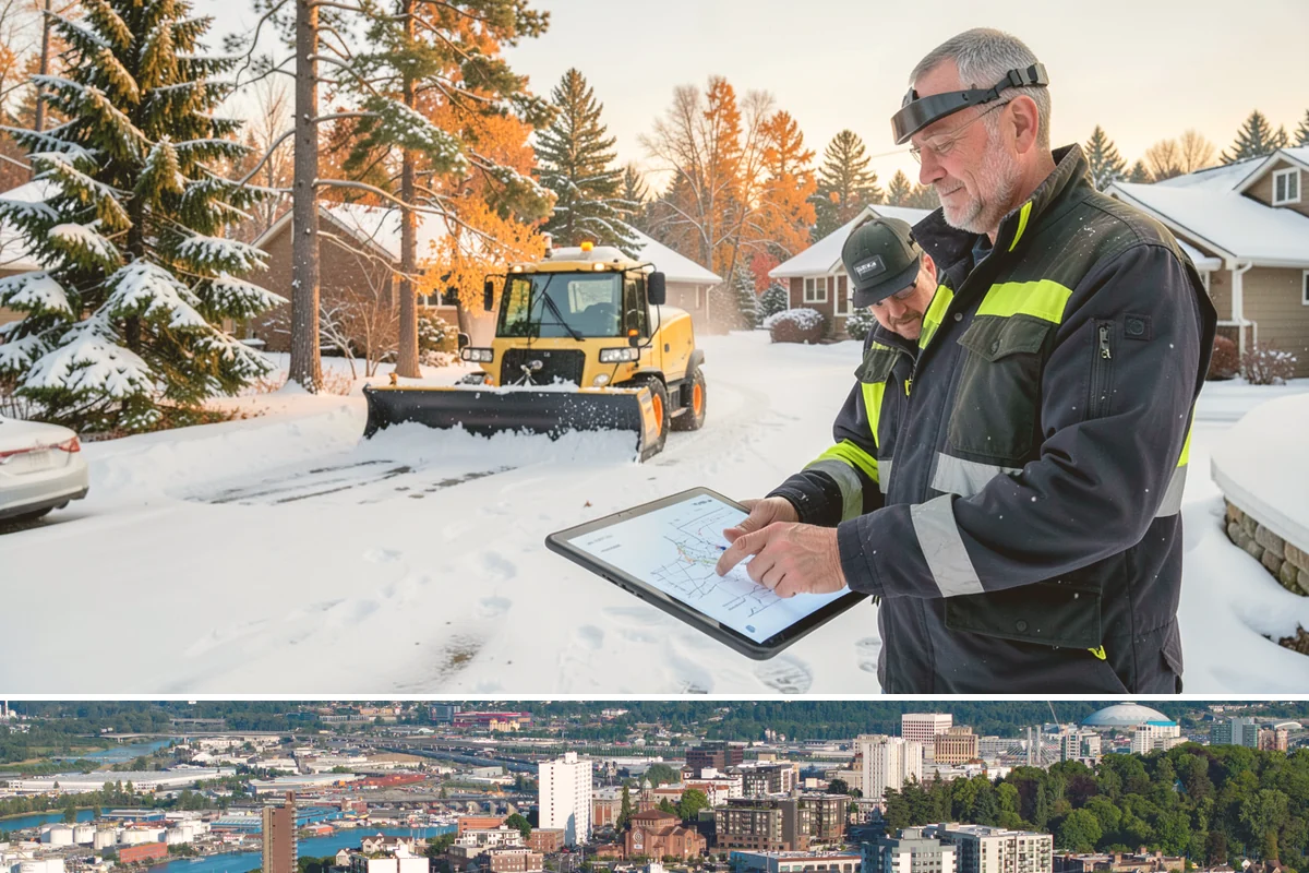 Winter Property Monitoring in Tacoma, Pierce County, WA - Runs continuously through the winter season when overnight refreeze and sudden storms are the biggest threats.
