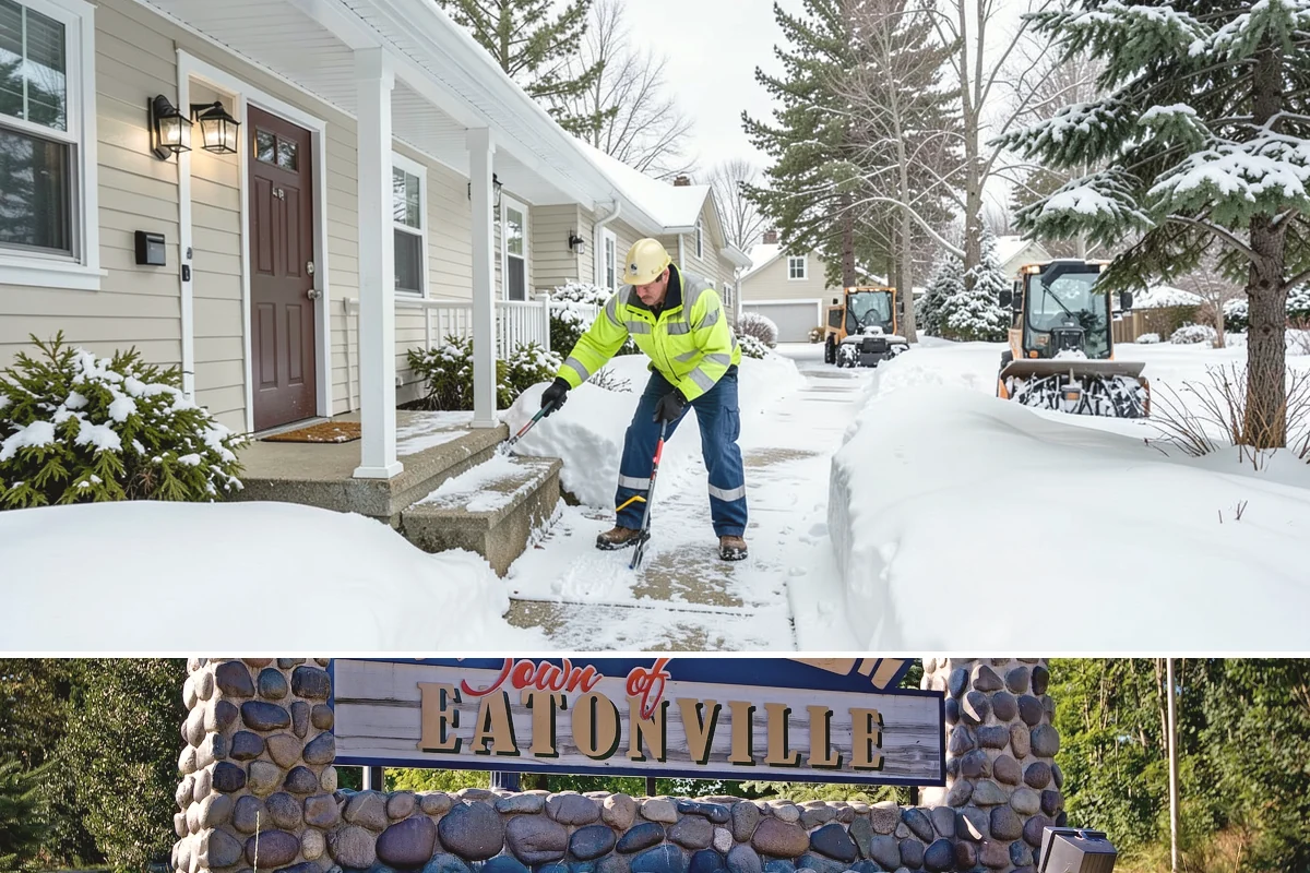 Winter Storm Cleanup in Eatonville, Pierce County, WA - Cleanup demand peaks in the days following each significant snowfall from late November through February.