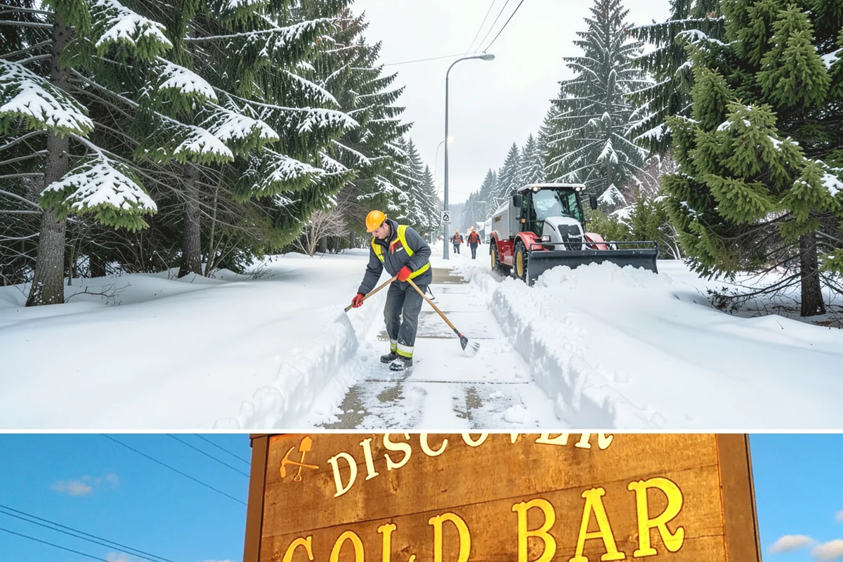 Winter Storm Cleanup in Gold Bar, Snohomish County, WA - Cleanup demand peaks in the days following each significant snowfall from late November through February.