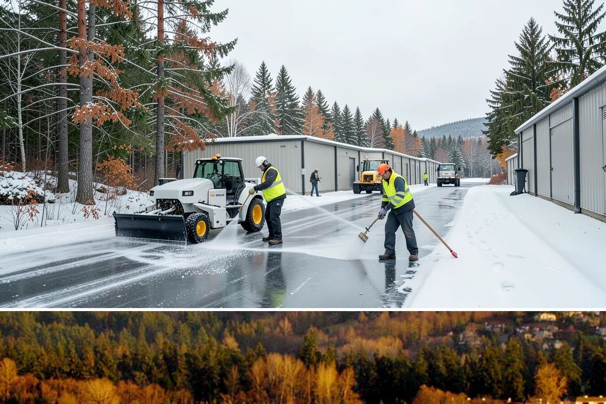 Winter Storm Cleanup in Kenmore, King County, WA - Cleanup demand peaks in the days following each significant snowfall from late November through February.