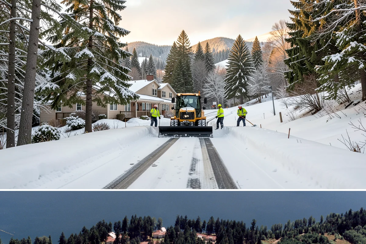 Winter Storm Cleanup in Lakewood, Pierce County, WA - Cleanup demand peaks in the days following each significant snowfall from late November through February.