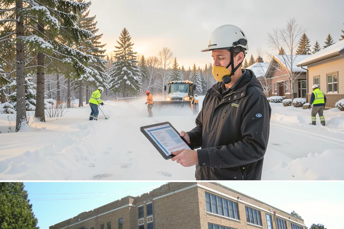Winter Storm Cleanup in Maple Valley, King County, WA - Cleanup demand peaks in the days following each significant snowfall from late November through February.