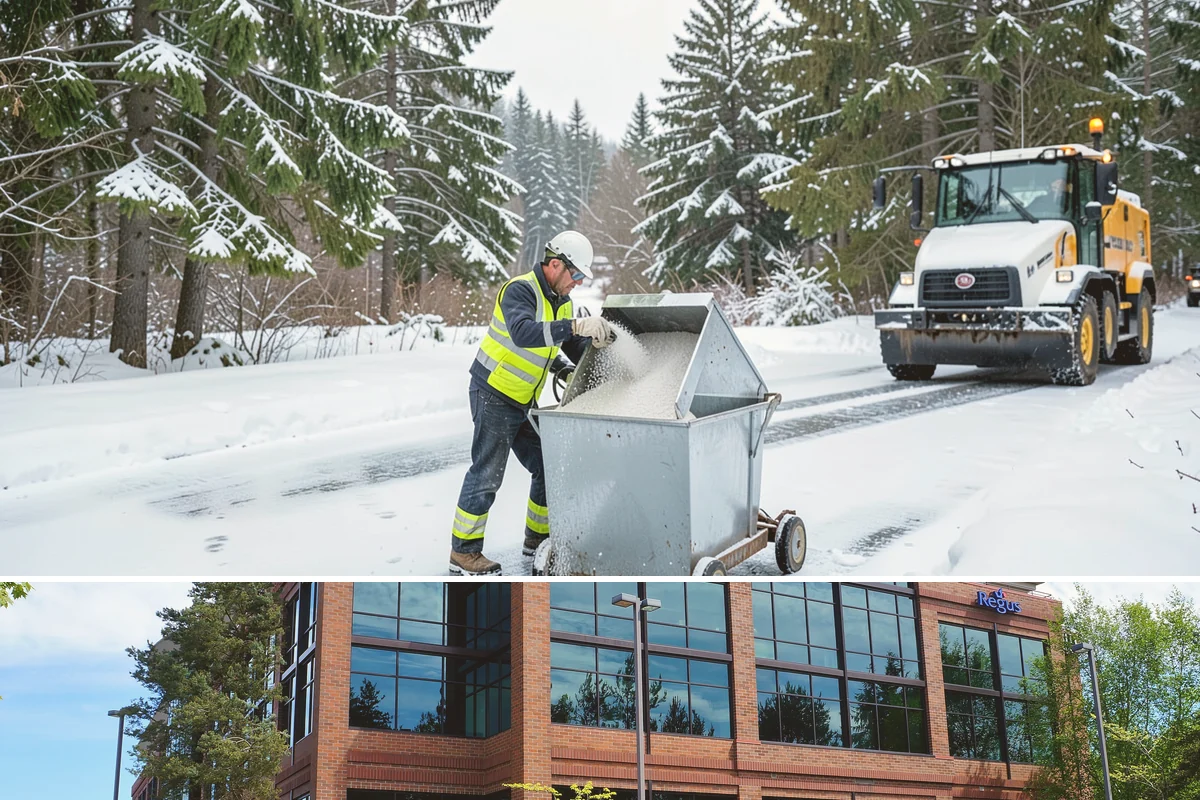 Winter Storm Cleanup in Mountlake Terrace, Snohomish County, WA - Cleanup demand peaks in the days following each significant snowfall from late November through February.